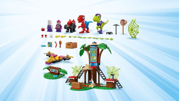LEGO® Marvel 11200 Pókember és Gobby raptorcsatája a lombház főhadiszálláson