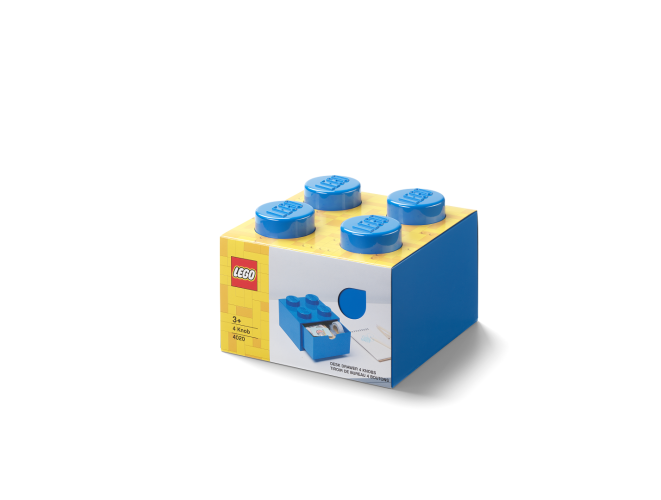 LEGO® asztali doboz 4 fiókkal - kék