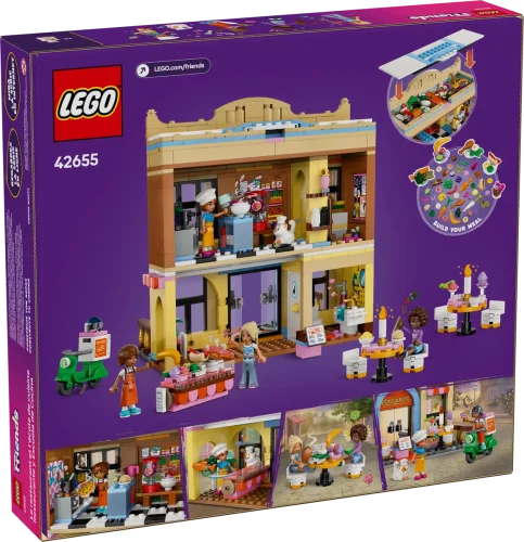 LEGO® Friends 42655 Restaurante e Escola de Culinária