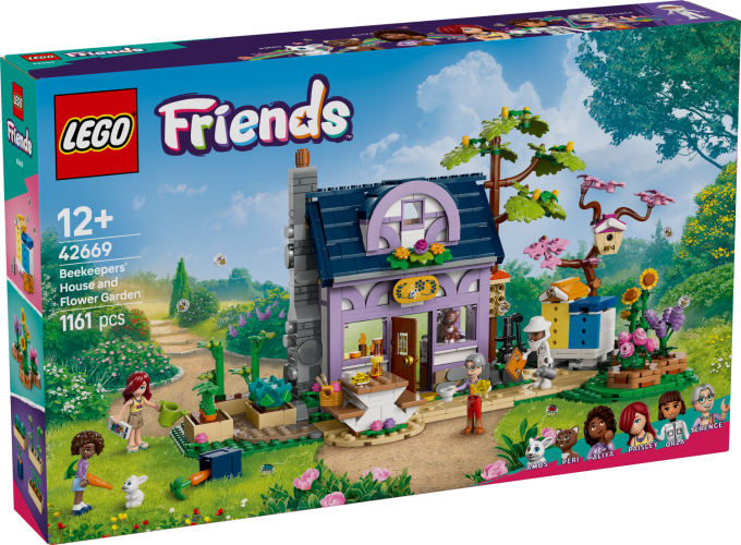 LEGO® Friends 42669 Dom včelárov a kvetinová záhrada