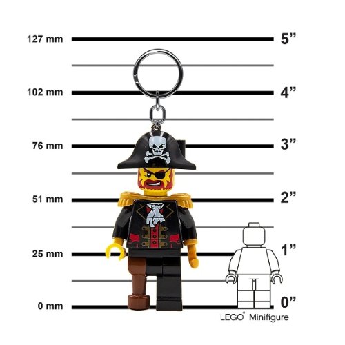 LEGO® Iconic Capitan Brickbeard figura luminosa (HT)