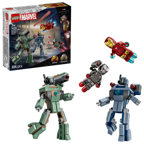LEGO® | Marvel 76320 Iron Man a War Machine vs. Hammerove Drony
