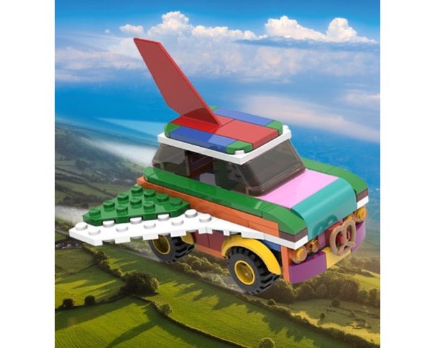 LEGO® 5006890 (6387808) Herbouwbare vliegende auto