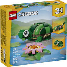 LEGO® Creator 31377 Tartaruga con fiore di ninfea