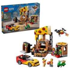 LEGO® City 60496 Pizza Delivery Experience with Vehicles