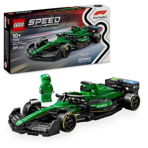 LEGO® Speed Champions 77245 Carro de Corrida Aston Martin Aramco F1® AMR24