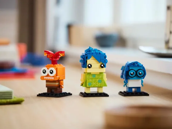 LEGO® BrickHeadz 40749 Plezier, Verdriet en Onzekerheid