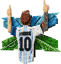 LEGO® LEGO® Editions 43018 Lionel Messi – Torjubel