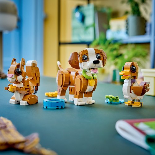 LEGO® Creator 31382 Les adorables animaux : le chiot joueur