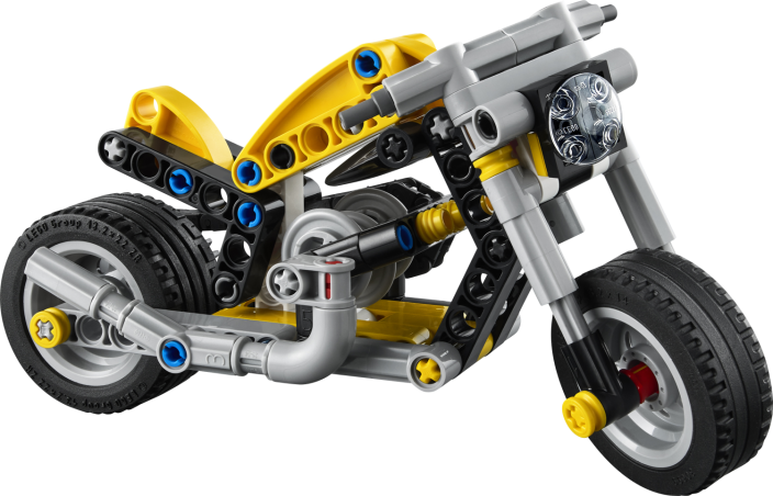 LEGO® Technic 42225 Moto jaune