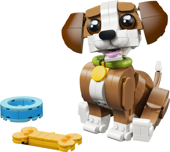 LEGO® Creator 31382 Les adorables animaux : le chiot joueur