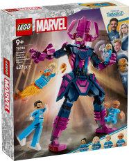 LEGO Marvel 76316 Fantastická čtyřka vs. sestavitelná figurka Galactuse