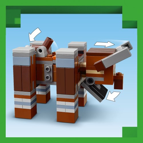 LEGO Minecraft 21278 Základna plenitelů a Ničitel