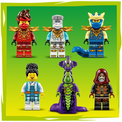 LEGO® Ninjago 71857 Showdown am Baumhaus mit dem Ninja-Bike