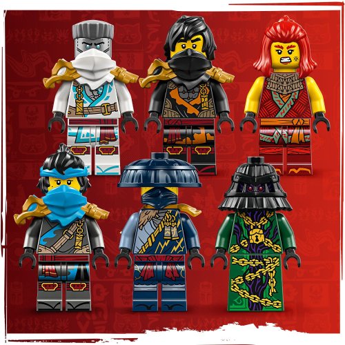 LEGO® Ninjago 71848 Der Tempel-Flugsegler