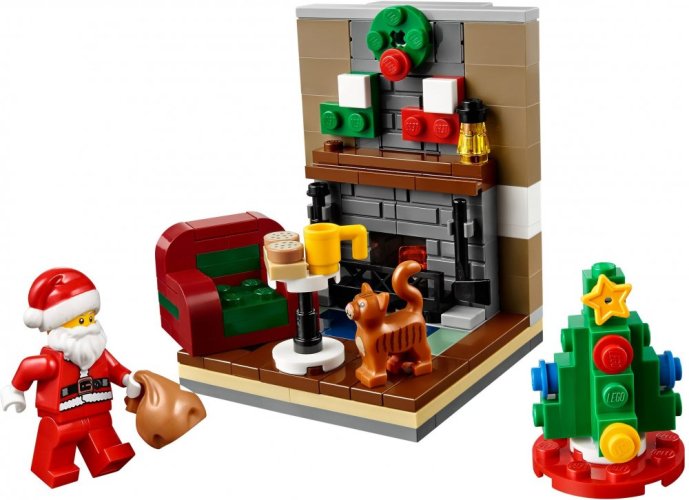 LEGO® 40125 Besuch des Weihnachtsmanns