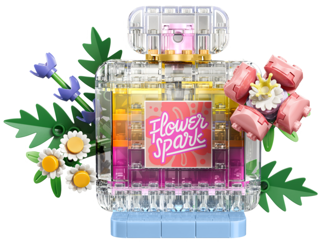 LEGO® Creator 31383 Flakon perfum z kwiatową ozdobą