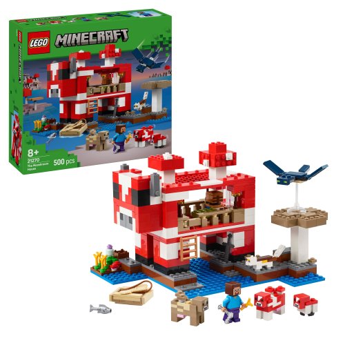 LEGO® Minecraft® 21270 La casa del Mooshroom
