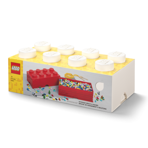 LEGO® Boîte de rangement 8 - blanc