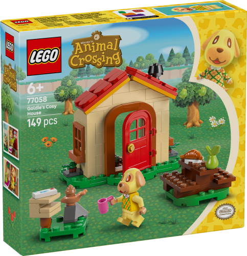 LEGO® Animal Crossing™ 77058 Przytulny dom Goldie