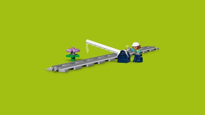 LEGO® DUPLO® 10426 Vasúti híd és sínek kiegészítő szett