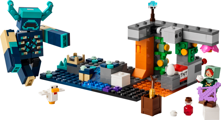 LEGO® Minecraft 21274 Begegnung mit dem Wächter