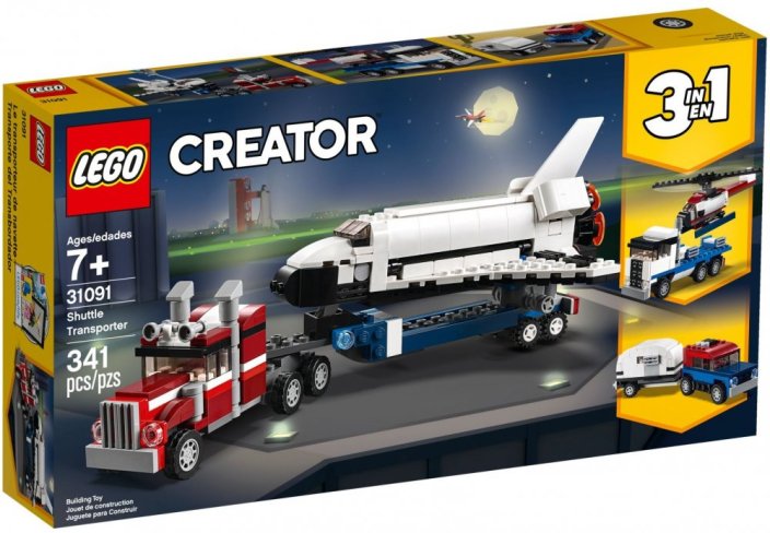 LEGO® Creator 3-en-1 31091 Le transporteur de navette