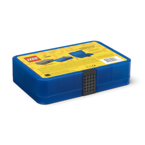 LEGO® Iconic Pudełko do przechowywania z przegródkami - niebieski