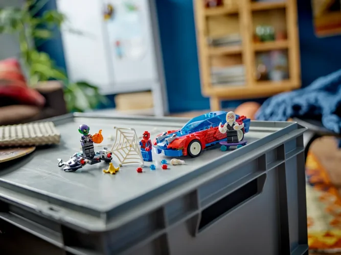 LEGO® Marvel 76279 Spider-Mans Rennauto & Venom Green Goblin