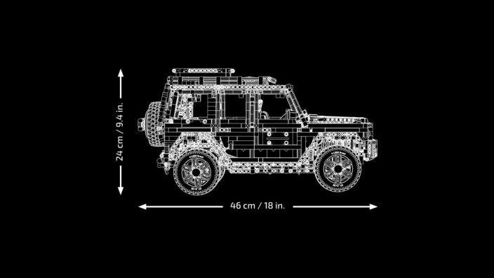 LEGO® Technic™ 42177 Mercedes-Benz G 500 PROFESSIONAL Line