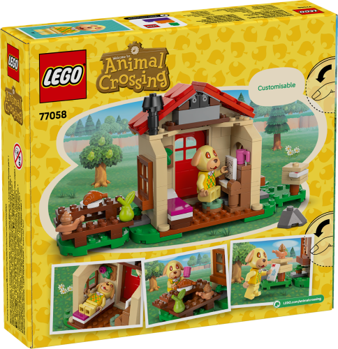 LEGO® Animal Crossing™ 77058 Przytulny dom Goldie