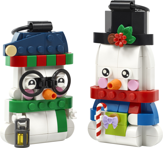 LEGO® Iconic 40812 Deko-Schneemänner