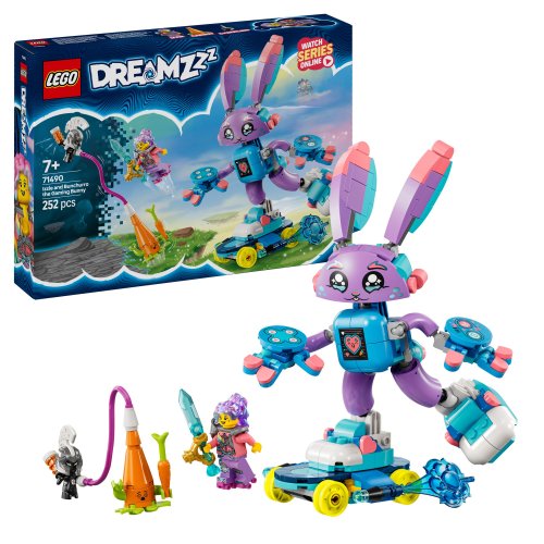 LEGO® DREAMZzz™ 71490 Izzie i gamerski Bunchu