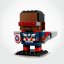 LEGO® BrickHeadz 40668 Personaggi di Captain America e Hulk Rosso