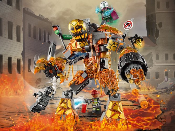 LEGO® Marvel 76128 Spider man et la bataille de l'Homme de métal