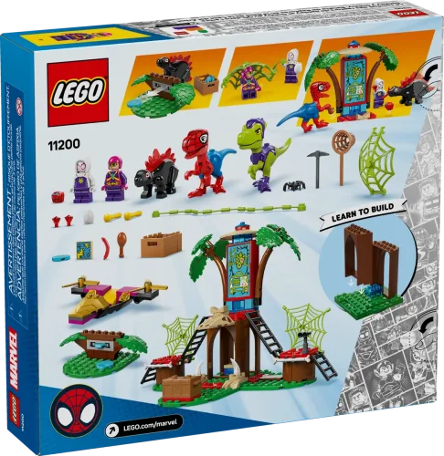 LEGO® Marvel 11200 Pókember és Gobby raptorcsatája a lombház főhadiszálláson