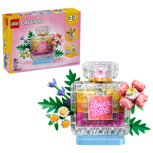 LEGO® Creator 31383 Flakon perfum z kwiatową ozdobą