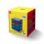 LEGO® Organizer z trzema szufladami - czerwona