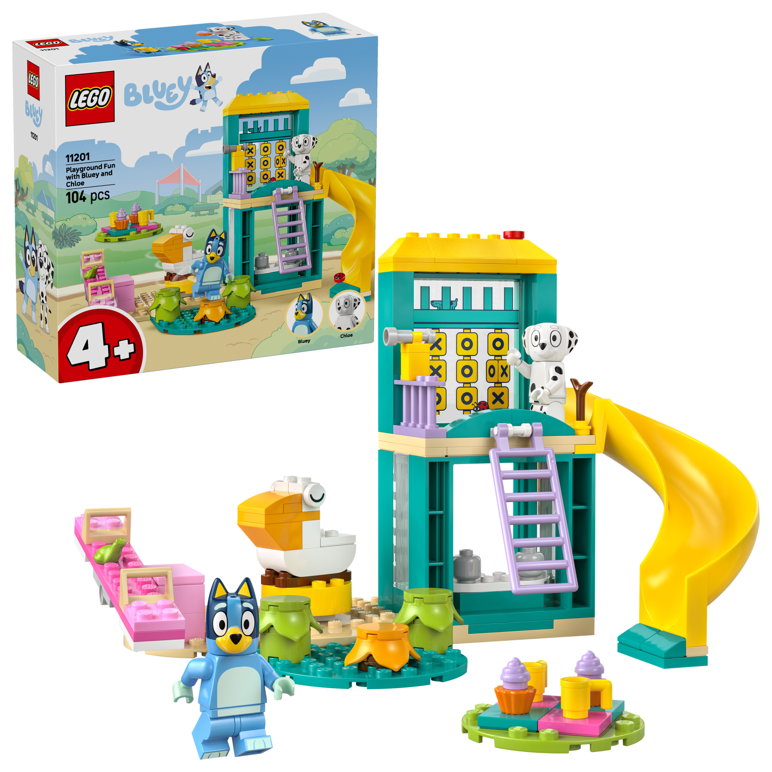 LEGO® Bluey 11201 ブルーイとクロエの楽しいプレイグラウンド