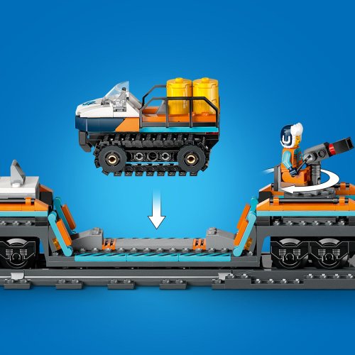 LEGO® City 60470 Comboio Expresso do Ártico dos Exploradores