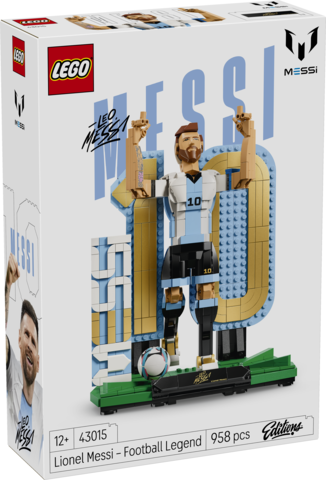 LEGO® LEGO® Editions 43015 Lionel Messi – Fußballlegende
