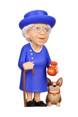 MINIX Special Character: Queen Elizabeth II with Corgi