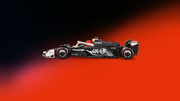 LEGO® Speed Champions 77250 MoneyGram Haas F1® Team VF-24 racewagen