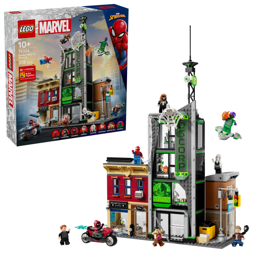 LEGO® Marvel 76324 Pókember vs. Oscorp