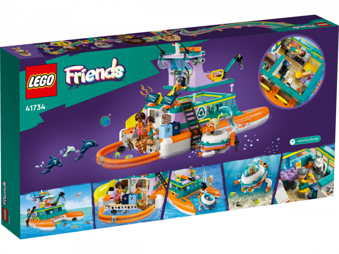 LEGO® Friends 41734 Barco de Resgate Marítimo