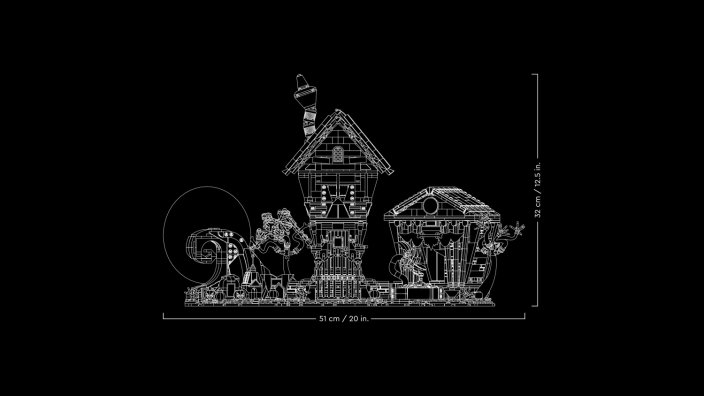 LEGO® Ideas 21351 L'Étrange Noël de Monsieur Jack - Disney Tim Burton