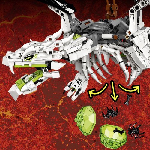 LEGO® Ninjago® 71721 Le dragon du Sorcier au Crâne