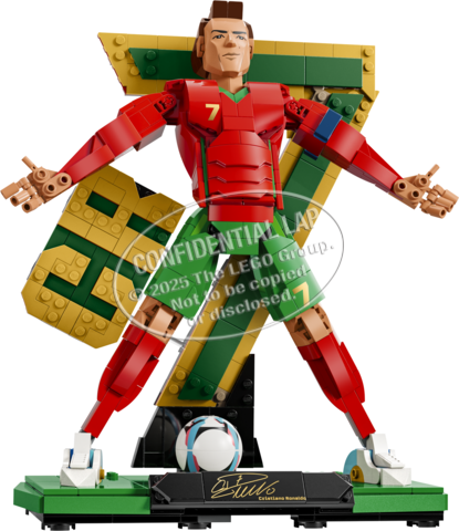 LEGO® LEGO® Editions 43016 Cristiano Ronaldo – Fußballlegende
