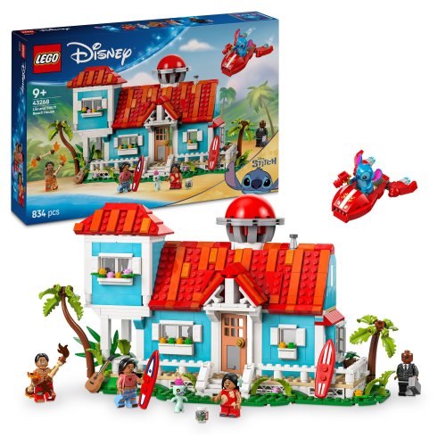 LEGO® Disney™ 43268 La maison sur la plage de Lilo et Stitch