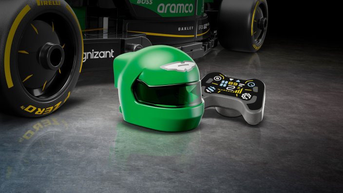 LEGO® Speed Champions 77245 Carro de Corrida Aston Martin Aramco F1® AMR24